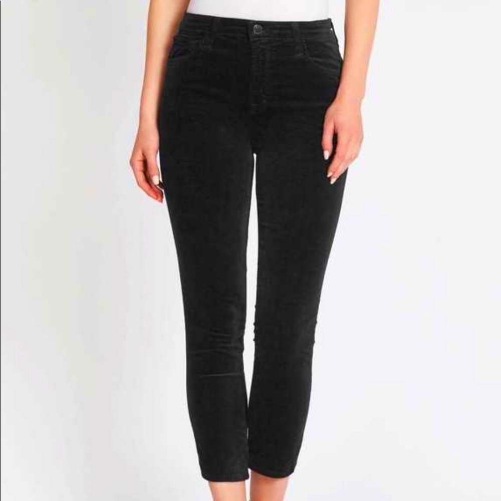 JBrand Ruby High Rise Crop Cigarette Jeans
